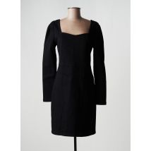 VILA - Robe mi-longue noir en coton - Femme - Taille 38 - Modz