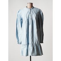 EDC - Robe courte bleu en coton - Femme - Taille 40 - Modz