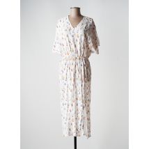 BATELA - Robe longue blanc en viscose - Femme - Taille 40 - Modz