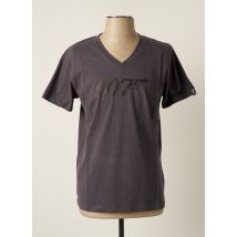 HERO SEVEN - T-shirt gris en coton pour homme - Taille XXL - Modz