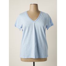 ÉTYMOLOGIE - T-shirt bleu en coton pour femme - Taille 44 - Modz