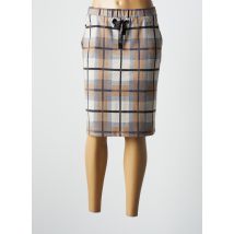 BETTY BARCLAY - Jupe mi-longue gris en coton - Femme - Taille 46 - Modz