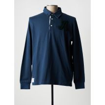 SERGE BLANCO - Polo bleu en coton pour homme - Taille L - Modz