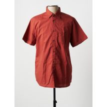 TIFFOSI - Chemise manches courtes marron en coton pour homme - Taille L - Modz