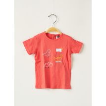 3 POMMES - T-shirt rouge en coton - Garçon - Taille TU - Modz