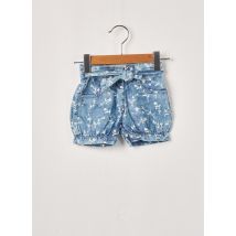 3 POMMES - Short bleu en coton - Fille - Taille TU - Modz