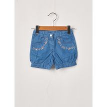 3 POMMES - Short bleu en coton - Fille - Taille TU - Modz