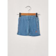 3 POMMES - Short bleu en coton - Garçon - Taille TU - Modz