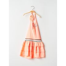 3 POMMES - Robe mi-longue orange en polyester - Fille - Taille TU - Modz