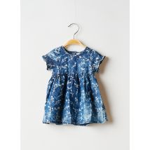 3 POMMES - Robe mi-longue bleu en coton - Fille - Taille TU - Modz