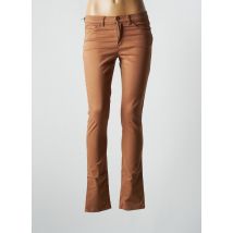 SAINT HILAIRE - Pantalon slim beige en lyocell - Femme - Taille 36 - Modz