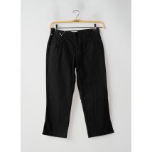 NEW MAN - Pantacourt noir en coton - Femme - Taille 36 - Modz