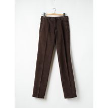 NEW MAN - Pantalon chino marron en coton - Homme - Taille 38 - Modz