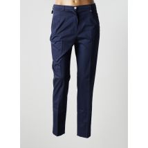 BRUNO SAINT HILAIRE - Pantalon chino bleu en coton - Femme - Taille 38 - Modz