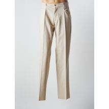 NINO LORETTI - Pantalon slim beige en coton - Homme - Taille 50 - Modz