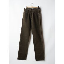 NEW MAN - Pantalon slim vert en coton - Homme - Taille 38 - Modz