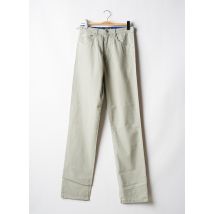 NEW MAN - Pantalon slim vert en coton pour homme - Taille 38 - Modz