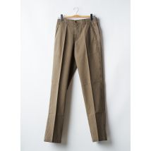 NEW MAN - Pantalon chino marron en coton - Homme - Taille 40 - Modz