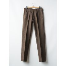 NEW MAN - Pantalon droit marron en coton - Homme - Taille 40 - Modz