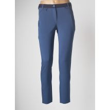 ANA SOUSA - Pantalon slim bleu en coton - Femme - Taille 46 - Modz
