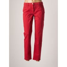 BETTY BARCLAY - Pantalon slim rouge en coton - Femme - Taille 36 - Modz