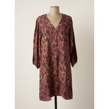 SIGNE NATURE - Robe courte rose en viscose pour femme - Taille 44 - Modz
