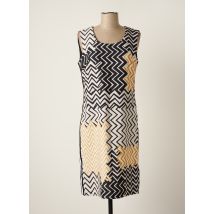 MERI & ESCA - Robe mi-longue jaune en polyester - Femme - Taille 46 - Modz