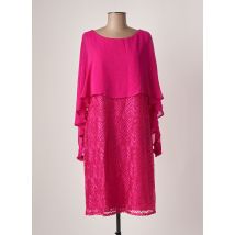 ANDAMIO - Robe mi-longue rose en polyester - Femme - Taille 40 - Modz