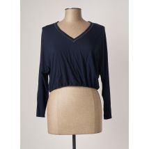 I.CODE (By IKKS) - T-shirt bleu en viscose - Femme - Taille 42 - Modz
