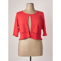 OLIVIER PHILIPS - Gilet manches longues rouge en viscose - Femme - Taille 46 - Modz