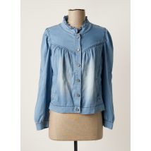 K-DESIGN - Veste en jean bleu en lyocell pour femme - Taille 42 - Modz