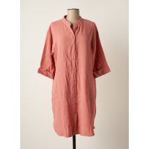 JDY - Robe mi-longue rose en coton pour femme - Taille 34 - Modz