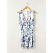 ONLY - Combishort bleu en viscose - Femme - Taille 38 - Modz