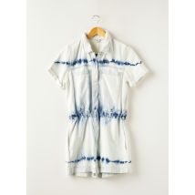 ONLY - Combishort bleu en coton - Femme - Taille 38 - Modz