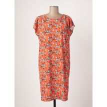 TELMAIL - Robe courte orange en polyester - Femme - Taille 38 - Modz