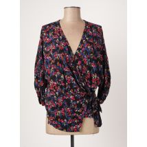 MAMATAYOE - Gilet cache-cœur noir en viscose - Femme - Taille 38 - Modz