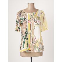 GERRY WEBER - Blouse jaune en viscose - Femme - Taille 38 - Modz