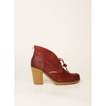 FUGITIVE BY FRANCESCO ROSSI - Bottines/Boots orange en cuir pour femme - Taille 39 - Modz