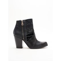 MIMMU - Bottines/Boots noir en cuir - Femme - Taille 39 - Modz