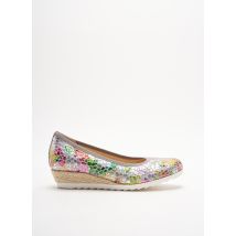 GABOR - Espadrilles gris en cuir - Femme - Taille TU - Modz