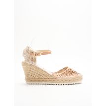 LA MAISON DE L'ESPADRILLE - Espadrilles rose en cuir - Femme - Taille 41 - Modz