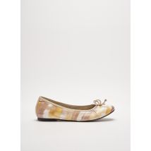 FUGITIVE BY FRANCESCO ROSSI - Ballerines beige en cuir pour femme - Taille 36 - Modz