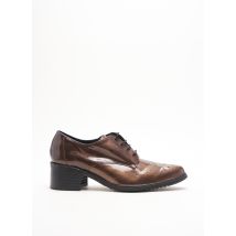 FRANCE MODE - Derbies marron en cuir - Femme - Taille TU - Modz