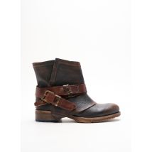 FELMINI - Bottines/Boots marron en cuir - Femme - Taille 36 - Modz