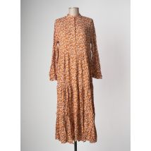 L'ANNEXE DES FILLES - Robe longue marron en viscose - Femme - Taille 40 - Modz