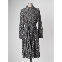 THE KORNER - Robe mi-longue bleu en polyester - Femme - Taille 38 - Modz