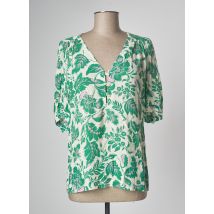 LA PETITE FRANCAISE - Blouse vert en viscose pour femme - Taille 34 - Modz