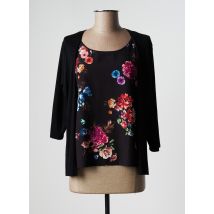 PHILDAR - Top noir en viscose - Femme - Taille 36 - Modz