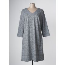 LILI & CAROLINE - Robe mi-longue gris en polyester - Femme - Taille 42 - Modz
