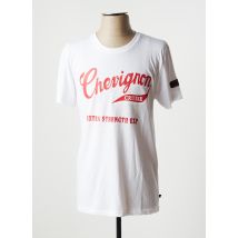 CHEVIGNON - T-shirt blanc en coton - Homme - Taille S - Modz